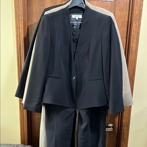 Kasper Black Pantsuit